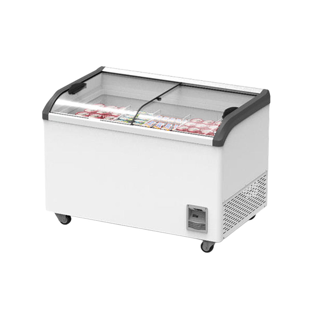 Thermaster Heavy Duty Supermarket Glass Sliding Lid Freezers 406L – SD-406K