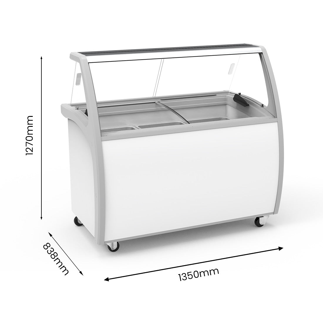 Thermaster 400L Gelato Display – SD-415P