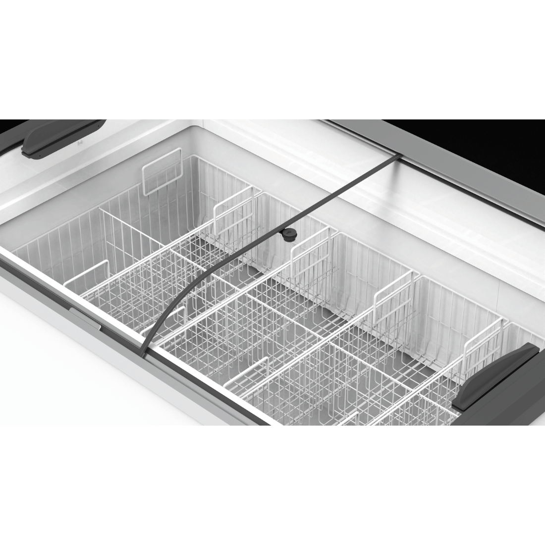 Thermaster Heavy Duty Supermarket Glass Sliding Lid Freezers 506L – SD-506K
