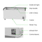 Thermaster Heavy Duty Supermarket Glass Sliding Lid Freezers 576L – SD-576K