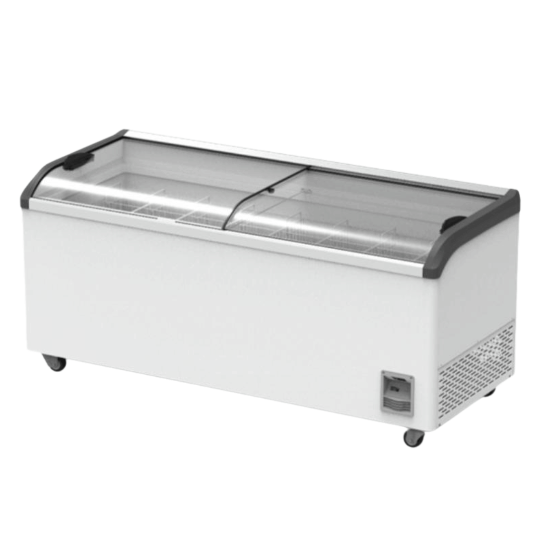 Thermaster Heavy Duty Supermarket Glass Sliding Lid Freezers 446L – SD-666K