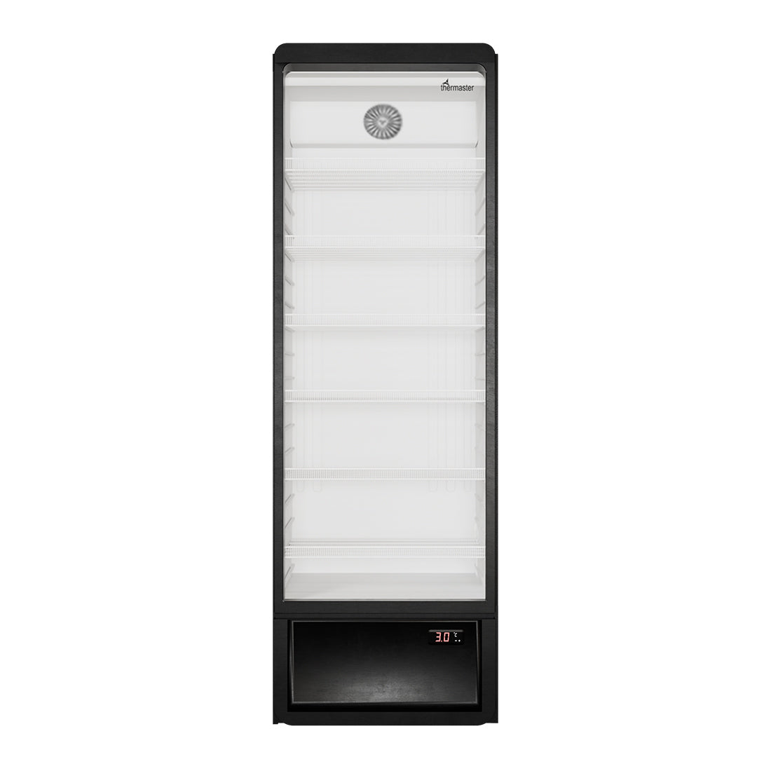 Thermaster Upright Glass Door Beverage Fridge – SDC-258B