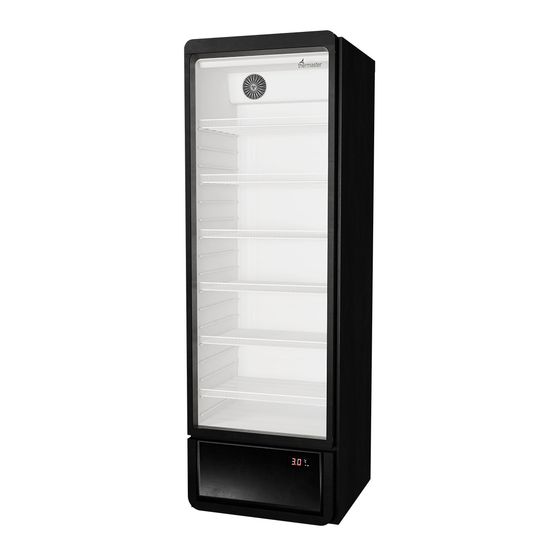 Thermaster Upright Glass Door Beverage Fridge – SDC-258B