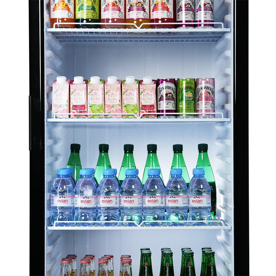 Thermaster Upright Glass Door Beverage Fridge – SDC-178B