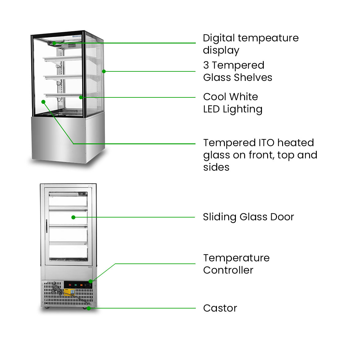 BONVUE Cake Display – SF820V