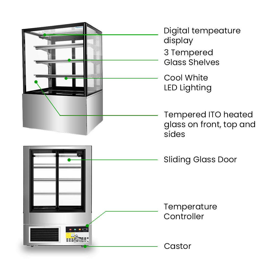BONVUE Cake Display – SF830V