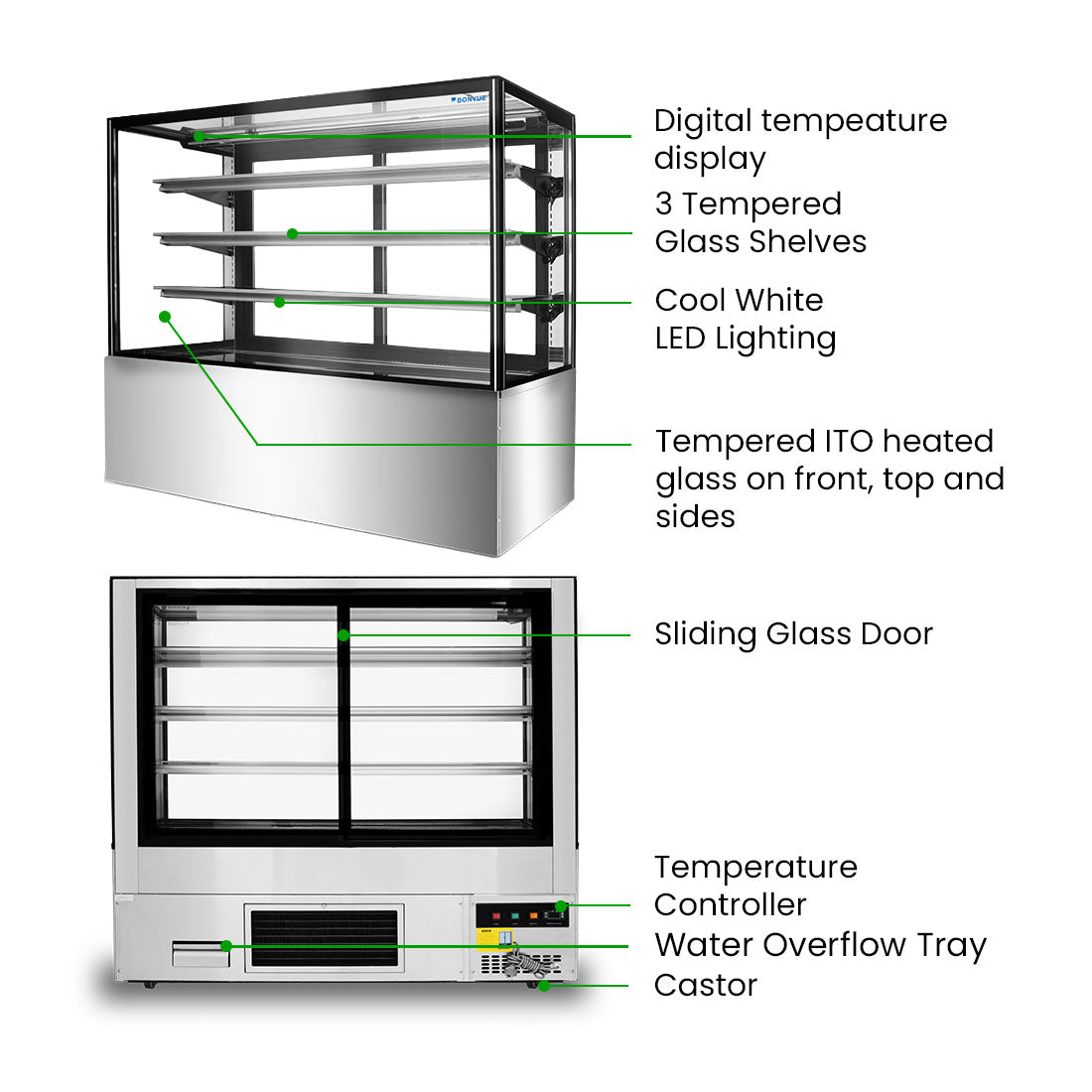 BONVUE Cake Display – SF860V