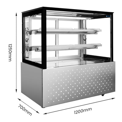 Bonvue Heated Food Display – SG120FE-2XB