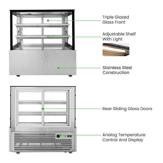 Bonvue Heated Food Display – SG120FE-2XB