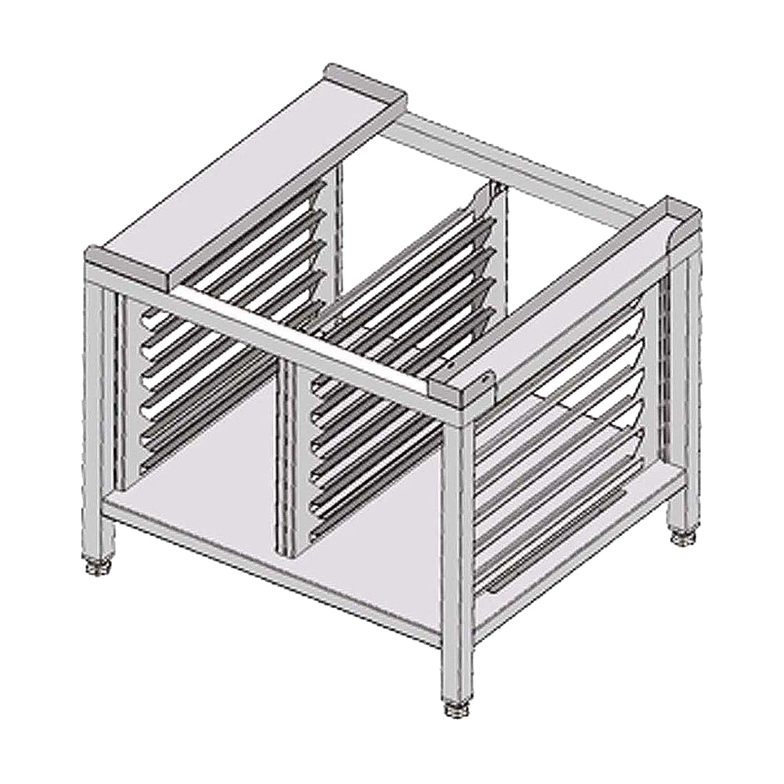 Fagor Stand with 12 sets of guides to hold 1/1GN trays – SH-11-B