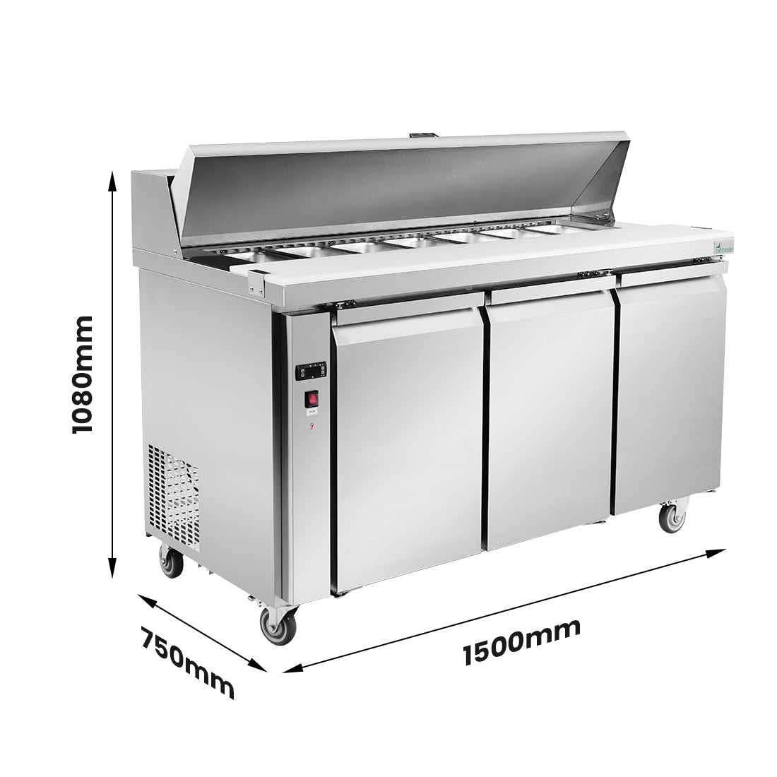 Thermaster three door Sandwich Bar – SLB150
