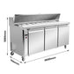 Thermaster three large door Sandwich Bar – SLB180
