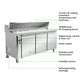 Thermaster three large door Sandwich Bar – SLB180