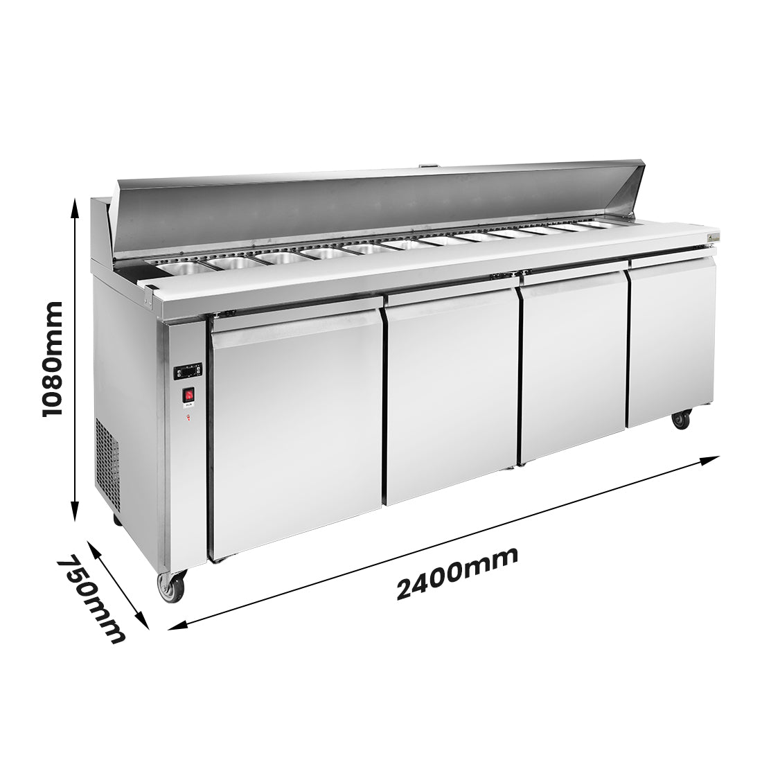 Thermaster four door Sandwich Bar – SLB240