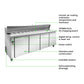 Thermaster four door Sandwich Bar – SLB240