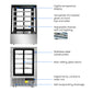 Bonvue Deluxe Chilled Display Cabinet – SLP830C