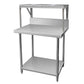 SMB-7-0900 – Heavy Duty Salamander Bench with Shelf Braces