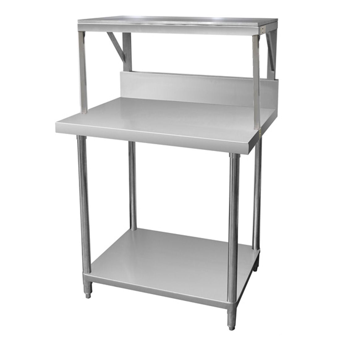 SMB-7-0900 – Heavy Duty Salamander Bench with Shelf Braces