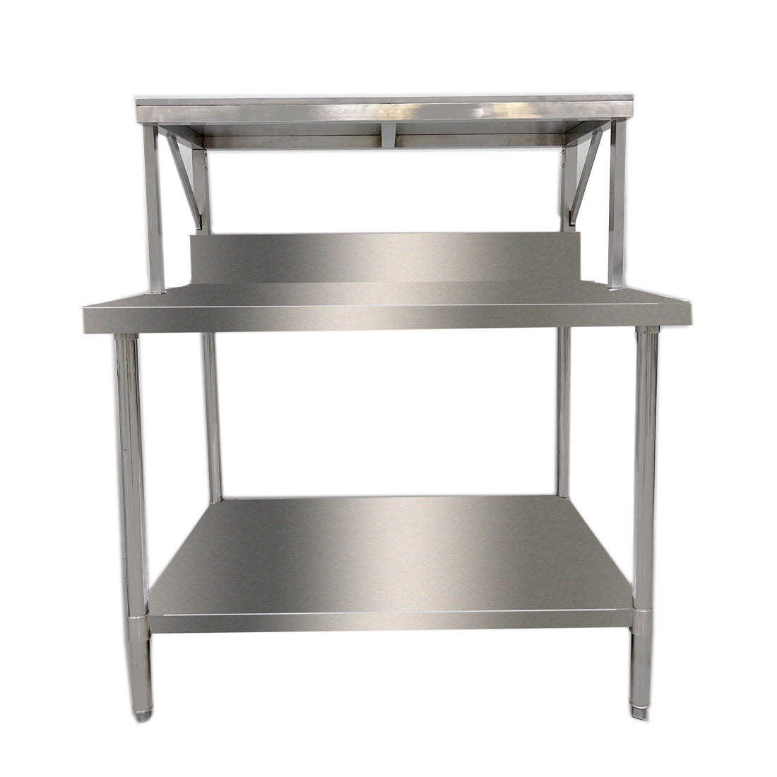 Modular Heavy Duty Salamander Bench with Shelf Braces – SMB-8-1200