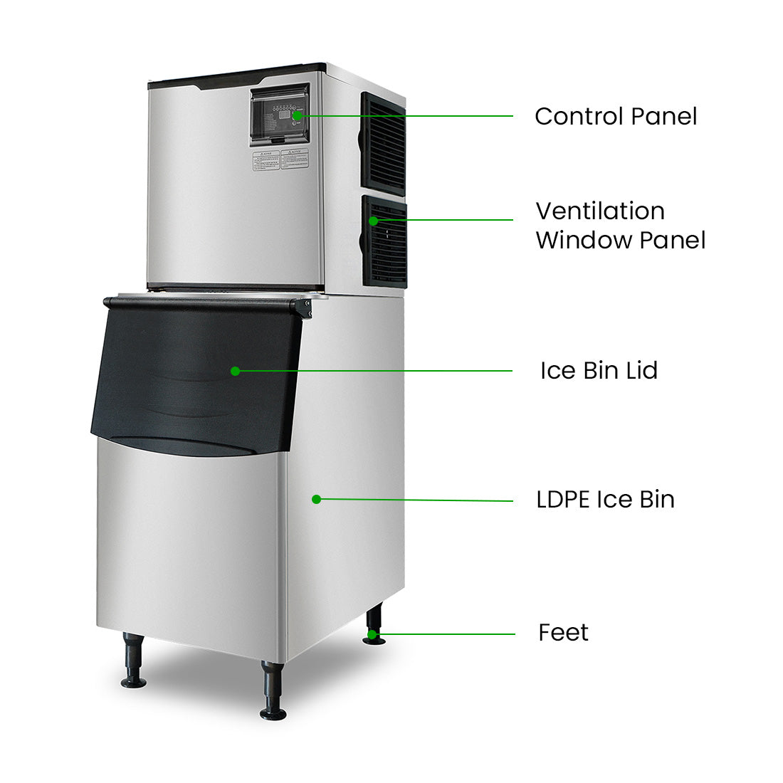 Blizzard Ice Maker Air-Cooled – SN-1000P