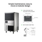 Blizzard Granular Ice Maker 120Kg – SN-128F