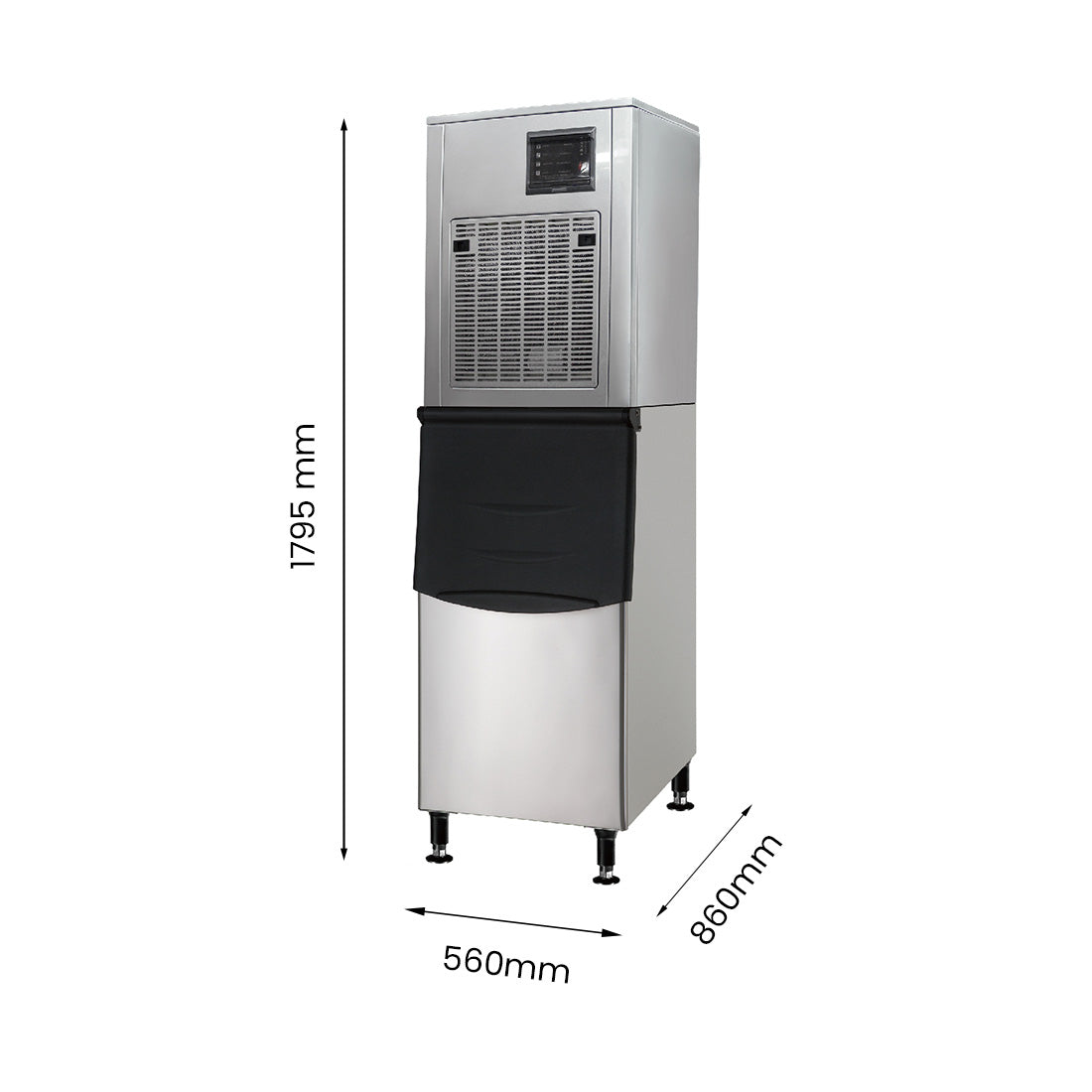 Blizzard Granular Ice Maker 250Kg – SN-258F