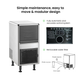 Blizzard Underbench Bullet Ice Maker 25Kg – SN-25C
