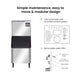 Blizzard Professional Ice Maker SN-280C