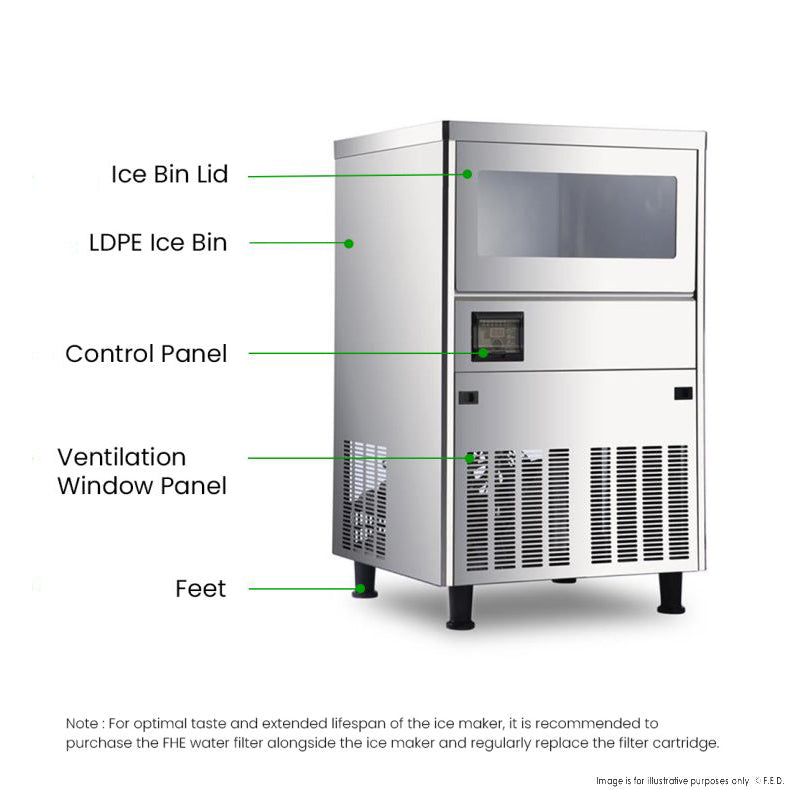 Blizzard Professional Ice Maker – SN-80C