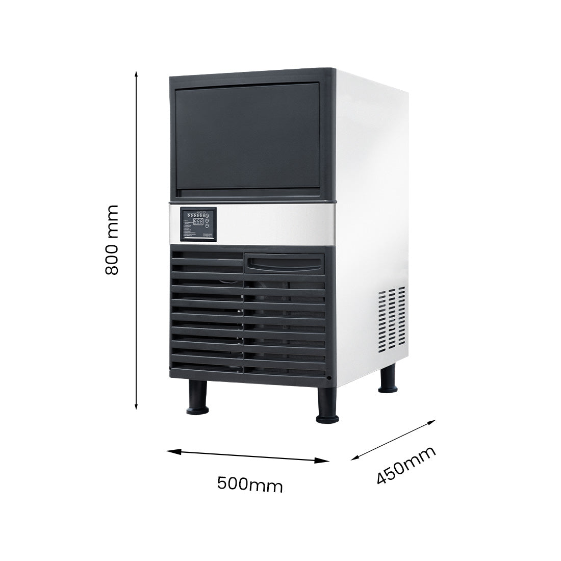 Blizzard Under Bench Ice Maker Air Cooled – SN-80P