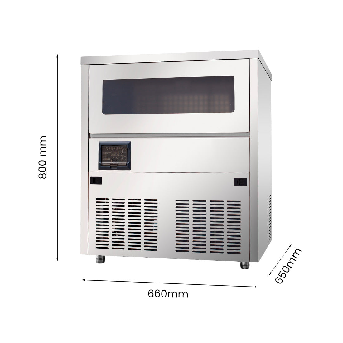 Blizzard Under Bench Ice Maker Air Cooled – SN-81B