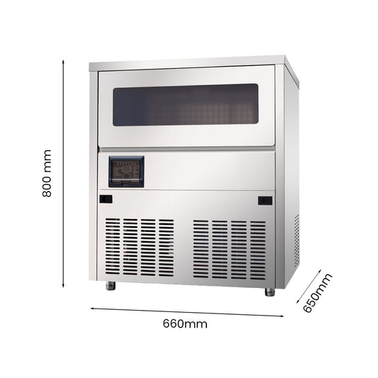 Blizzard Under Bench Ice Maker Air Cooled – SN-81B