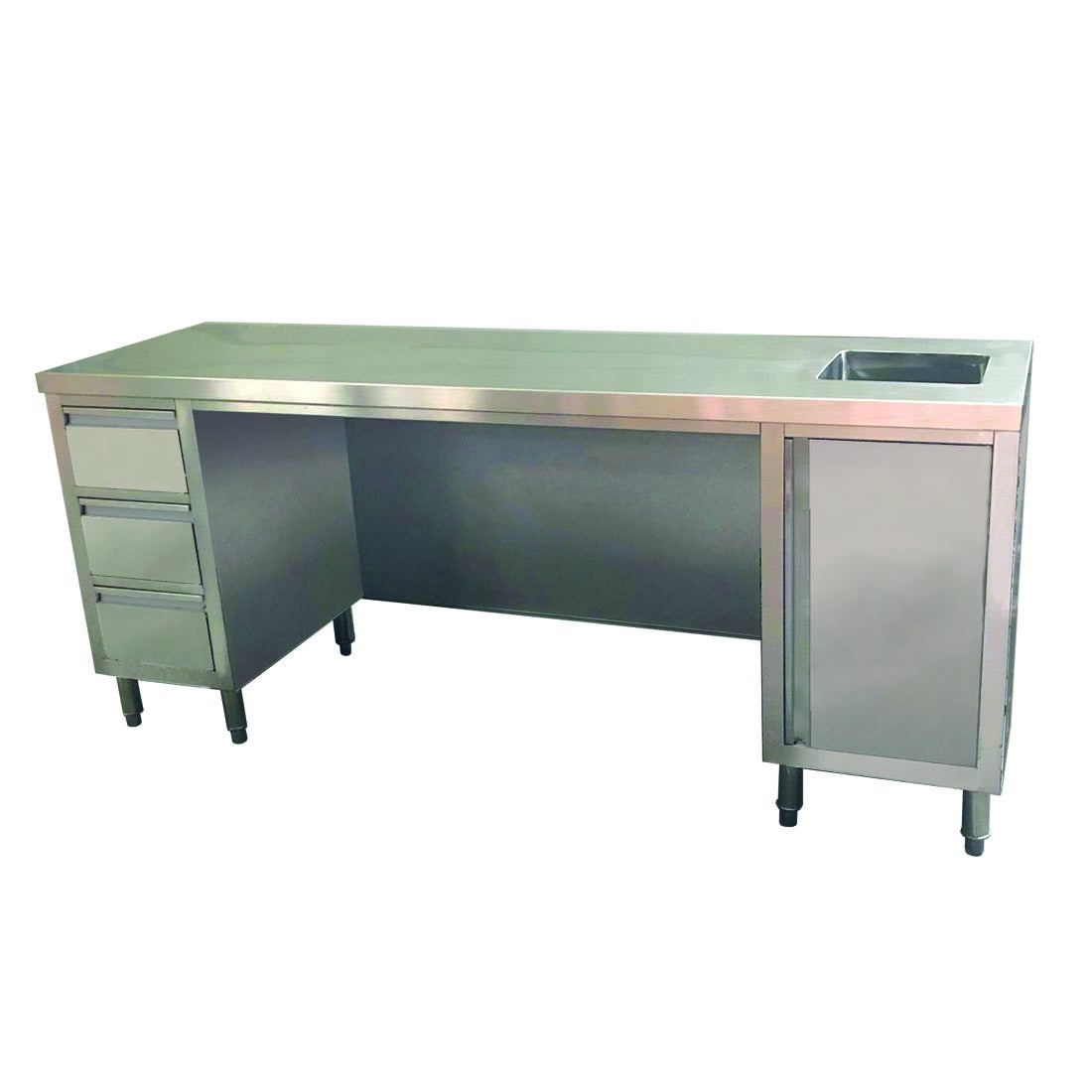 Multipurpose Utility Bench with Sink – SS6-2100R-H