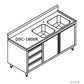 DSC-1800R-H KITCHEN TIDY CABINET WITH DOUBLE RIGHT SINKS