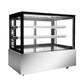 Bonvue Black Trim Square Glass Cake Display 2 Shelves – SSU120-2XB