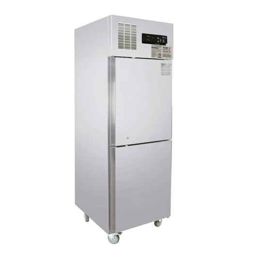 TROPICAL Thermaster 2 x Half door SS Fridge – SUC500