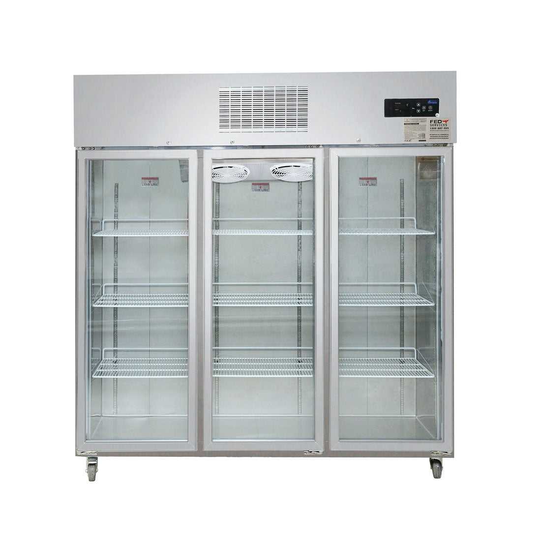 Thermaster Three Door Upright Display Fridge – SUCG1500