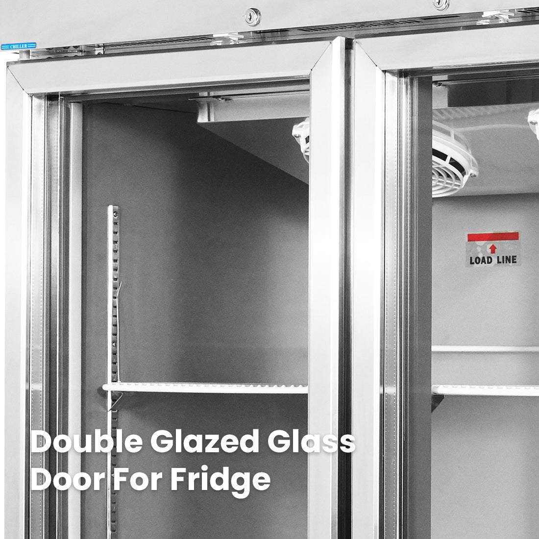 Thermaster Double Door Upright Display Fridge – SUCG1000
