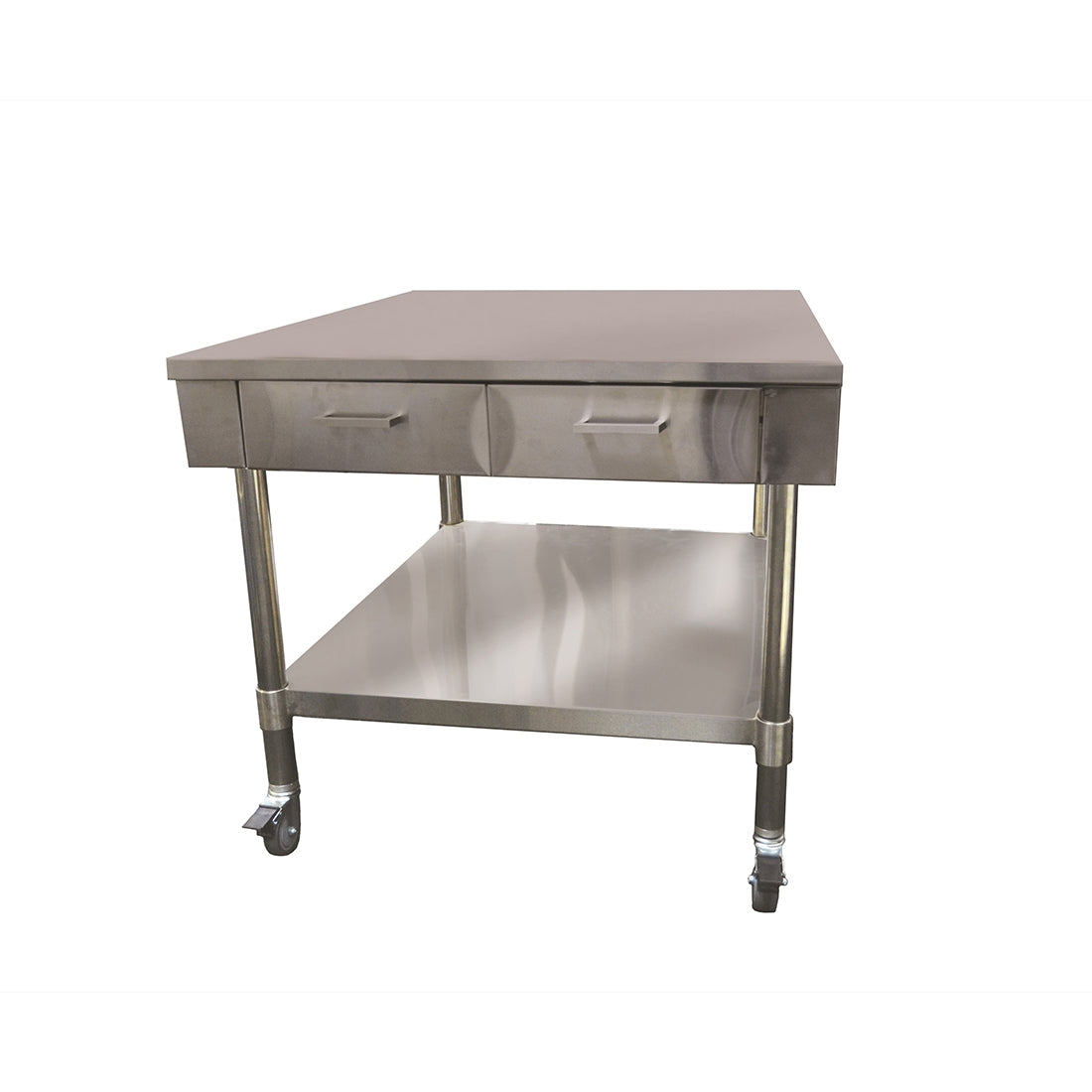 Work Bench with 2 Drawers and Under Shelf – SWBD8-2