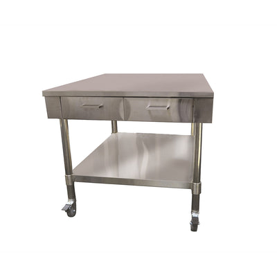 Work Bench with 2 Drawers and Under Shelf – SWBD8-2
