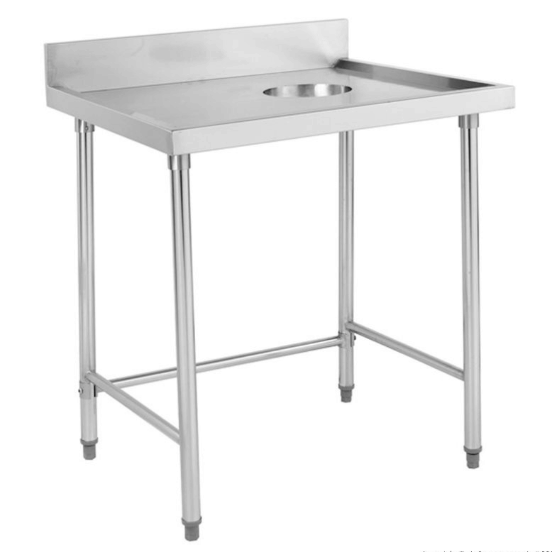 Modular System SWCB-7-1200R – High Quality Stainless Steel Bench with splashback