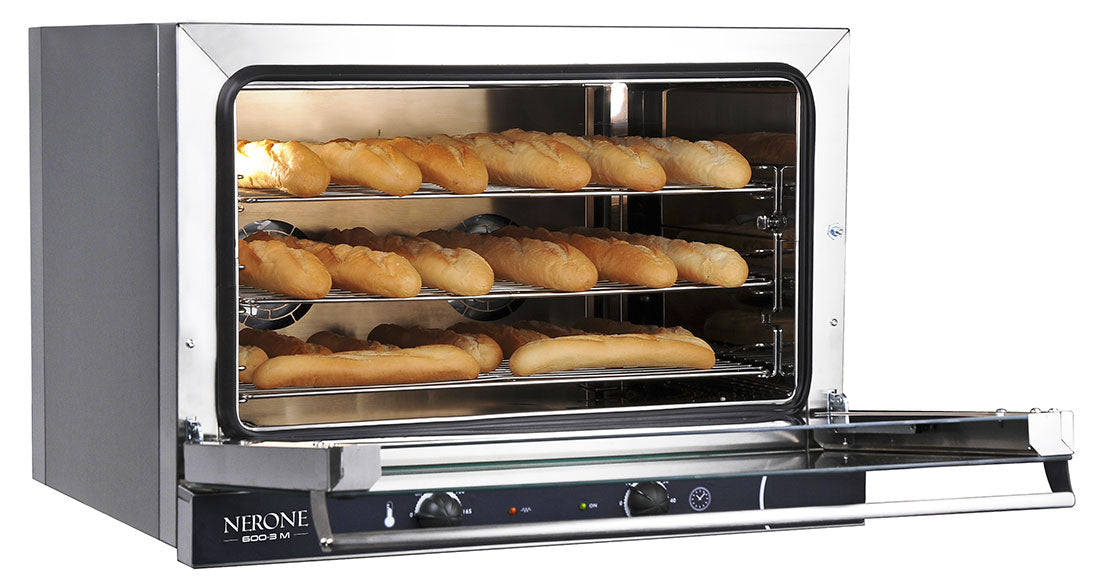 Tecnodom Nerone EKO 600x400 Tray Convection Oven – TDE-3B