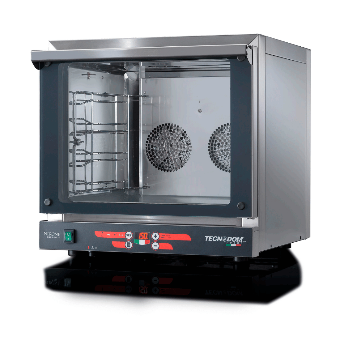 Tecnodom Nerone EKO Digital 435x350 Tray Convection Oven – TDE-4CD