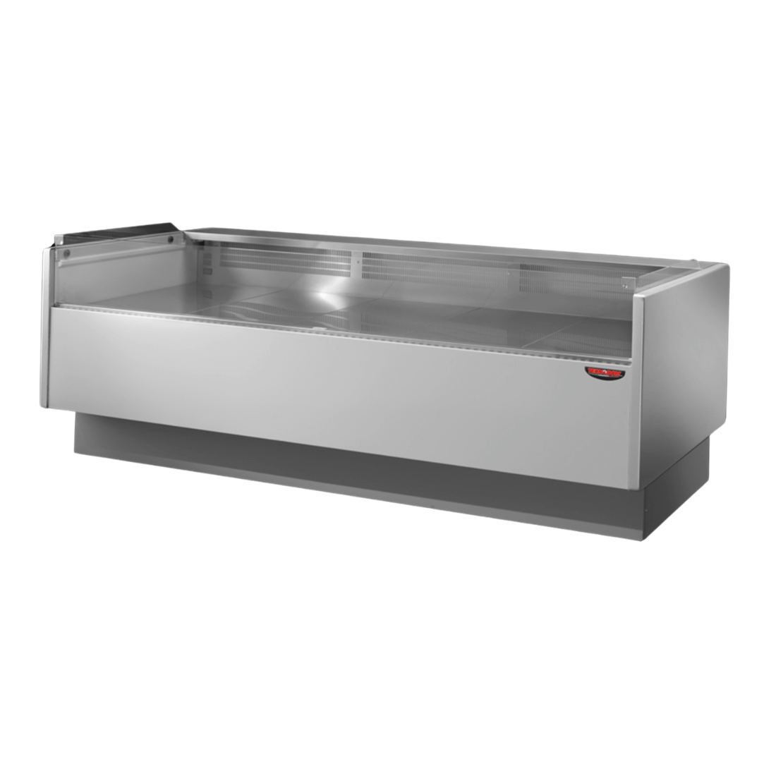 Tecnodom Serie MR80 Black 1520mm Self-serving Deli Display with Storage and Castors – TDMR-0815SELF
