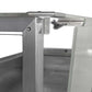 Tecnodom Serie MR9.5 Silver 2480mm Wide Deli Display with Storage and Castors TDMR-0925