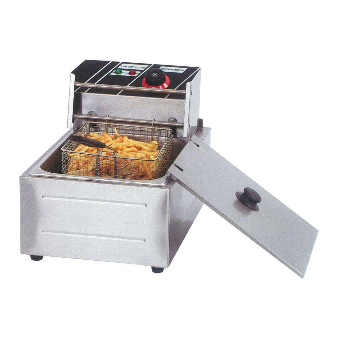 Electmax Single Tank Electric Fryer 2.4kw – TEF-81KW