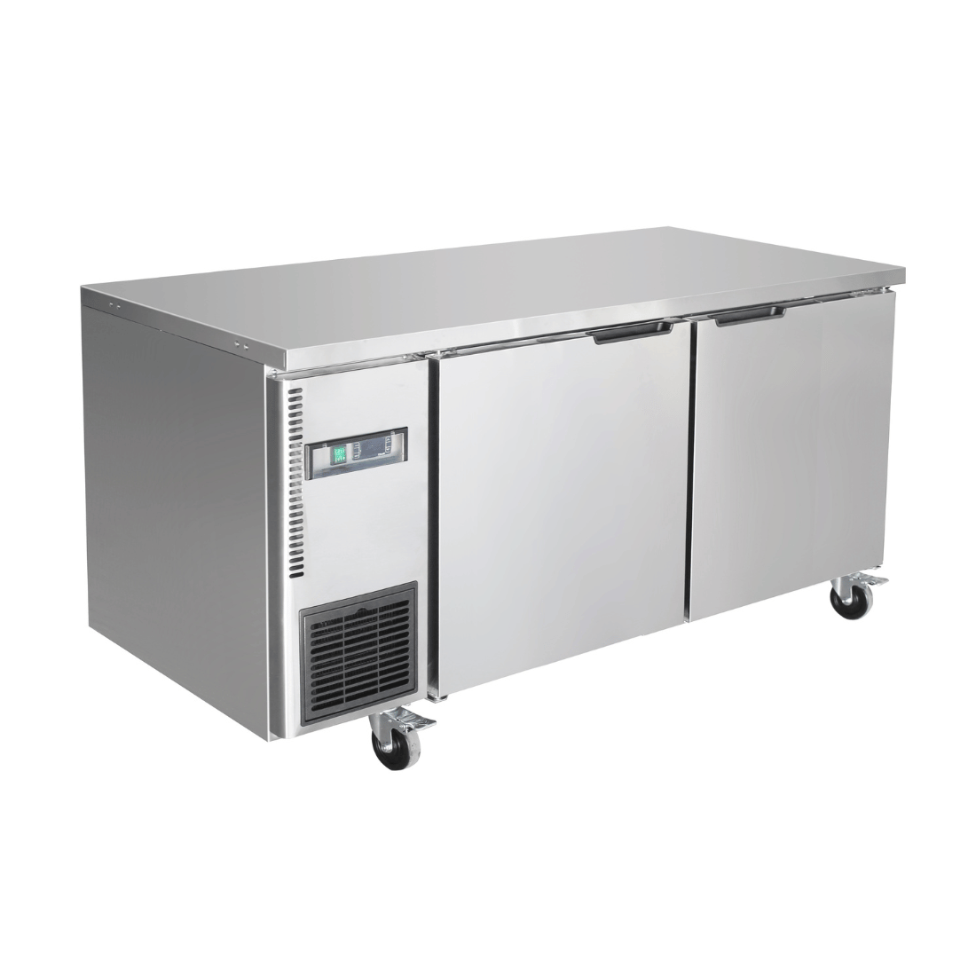 Thermaster Stainless Steel Double Door Workbench Fridge – TL1500TN