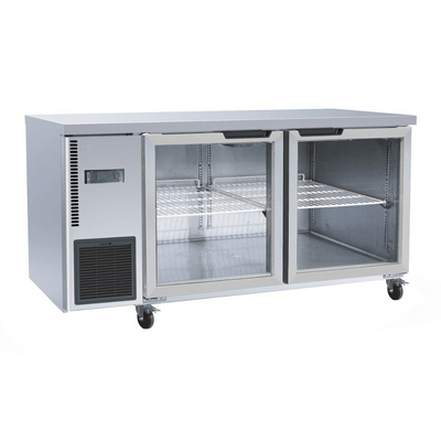 Thermaster Glass Door Workbench Fridge – TL1500TNG