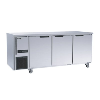 Thermaster Stainless Steel Triple Door Workbench Freezer – TL1800BT-3D