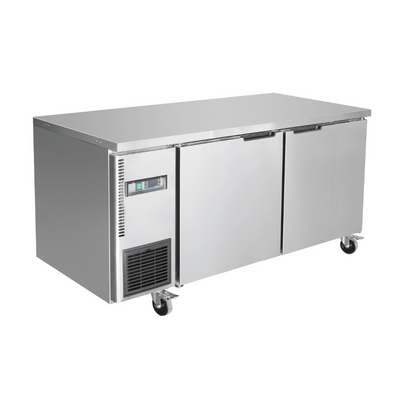 Thermaster Stainless Steel Double Door Workbench Freezer – TS1500BT